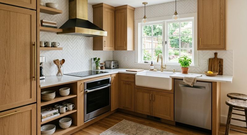 Cherry Cabinet Remodeling in Muncie, IN