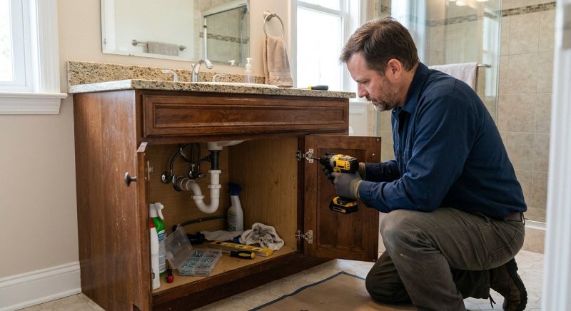Bathroom Cabinet Installation Service